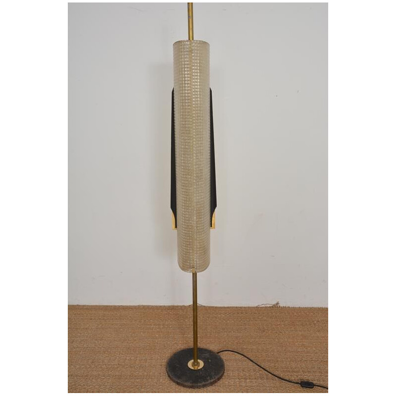 Vintage Arlus perspex floor lamp, 1950