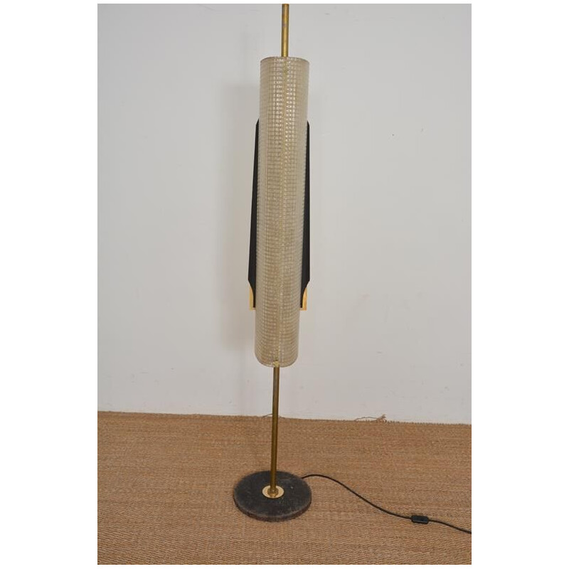 Vintage Arlus perspex floor lamp, 1950