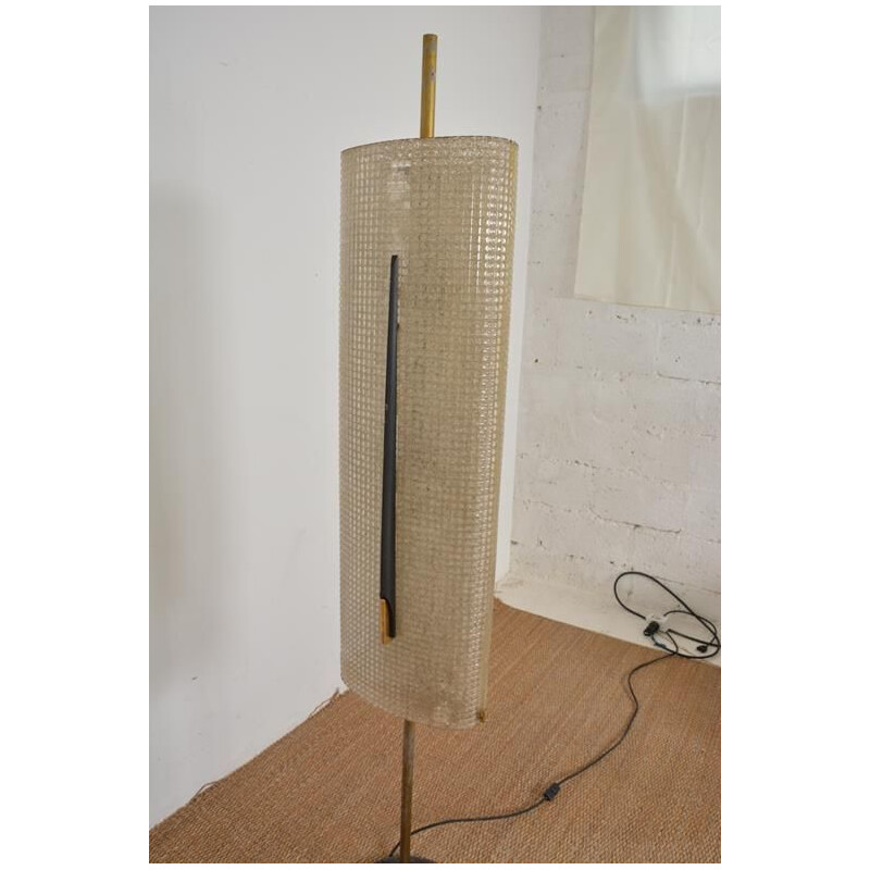 Vintage Arlus perspex floor lamp, 1950