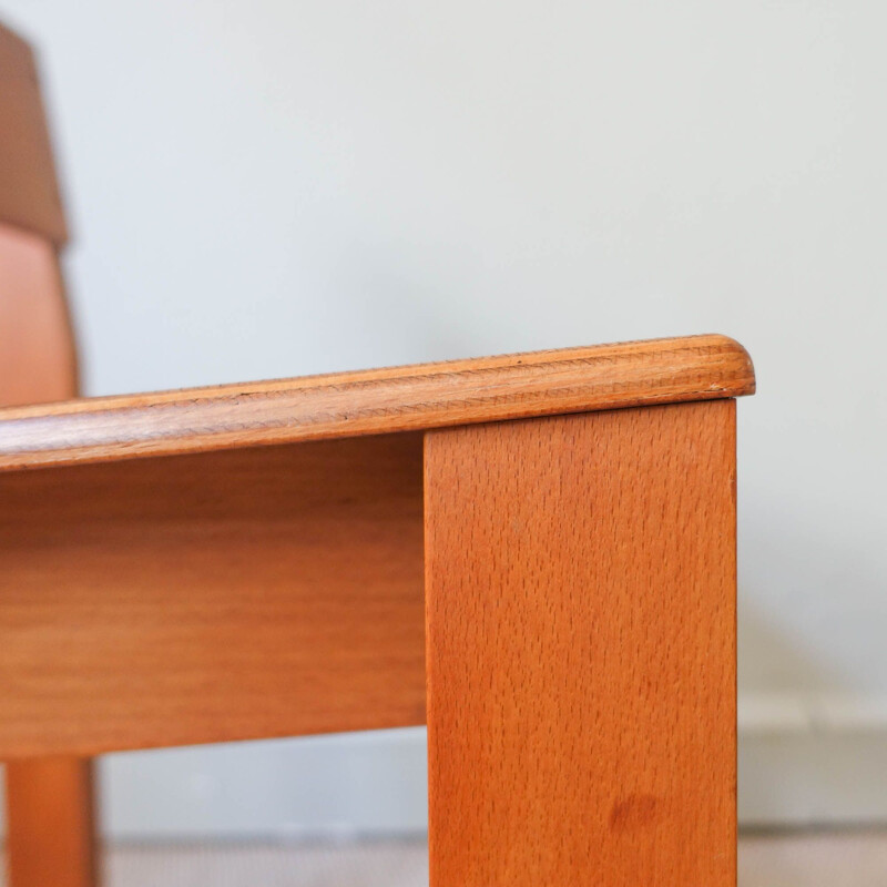 Pair of vintage school chairs Sena by António Sena da Silva for Móveis Olaio, 1972