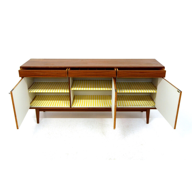 Scandinavian vintage teak sideboard, Sweden 1960