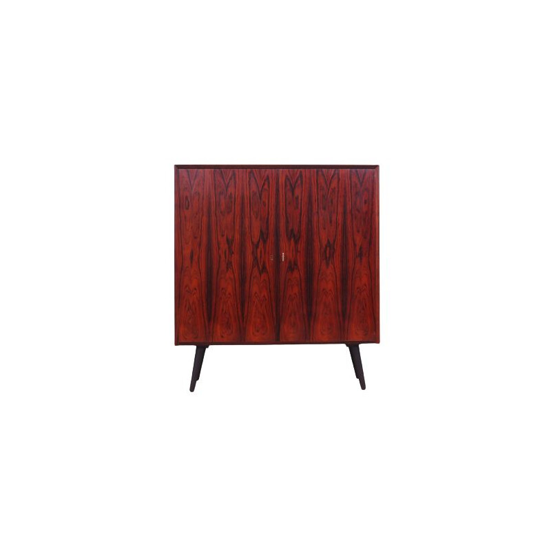 Rosewood vintage Danish cabinet by Brouer Møbelfabrik, 1960s