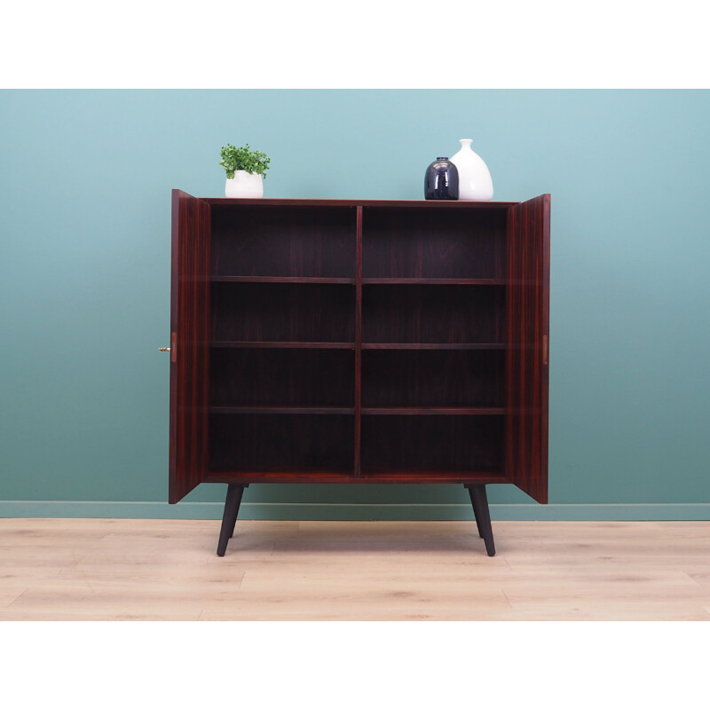 Rosewood vintage Danish cabinet by Brouer Møbelfabrik, 1960s