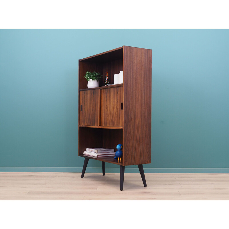 Rosewood vintage Danish bookcase by Niels J. Thorsø, 1960s