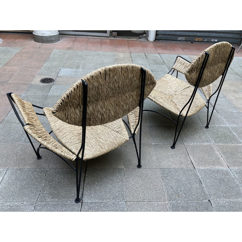 Pair of vintage Baby Fat armchairs by Tom Dixon for Cappelini, 1990