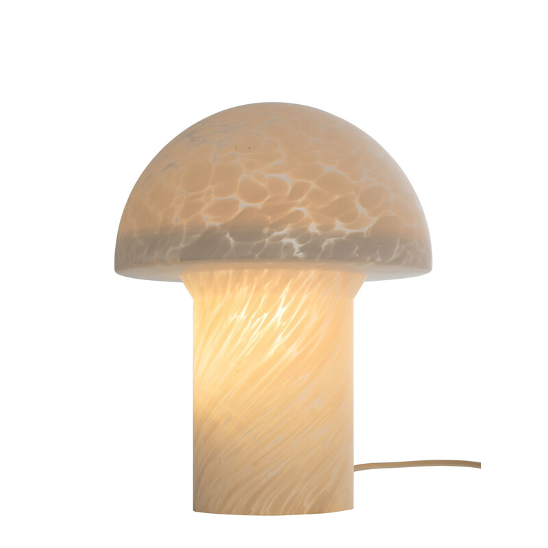 Pair of Glas Eckert vintage mushroom lamps