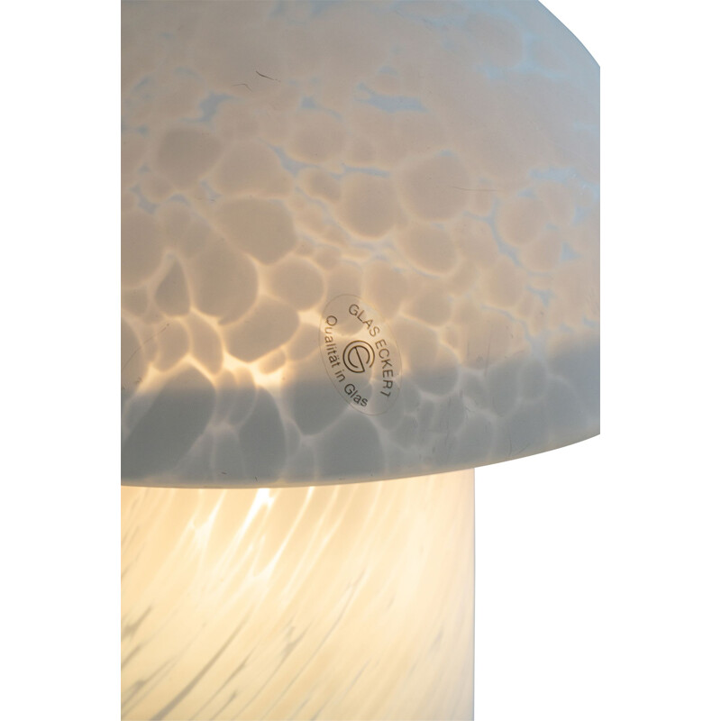 Coppia di lampade vintage a fungo Glas Eckert
