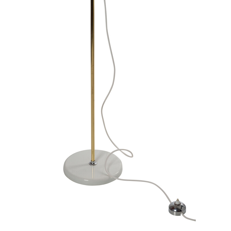 Vintage brass floor lamp by Francesco Fois for Goffredo Reggiani, 1974