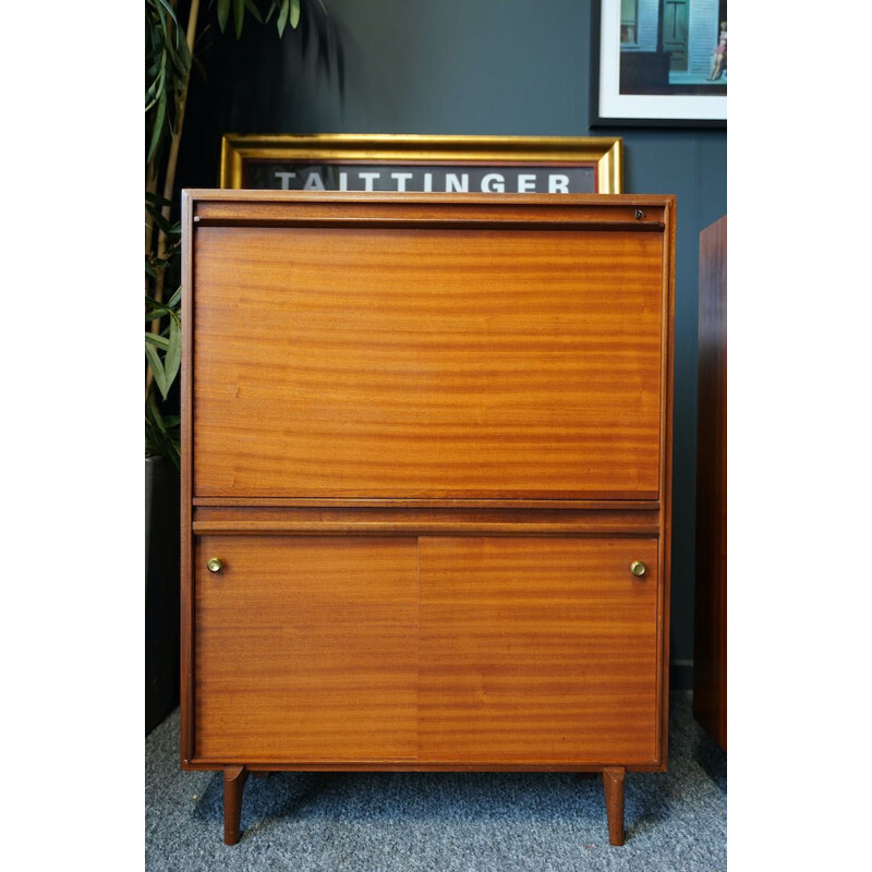 Mid century secretary in teak by Beaver & Tapley, 1960s