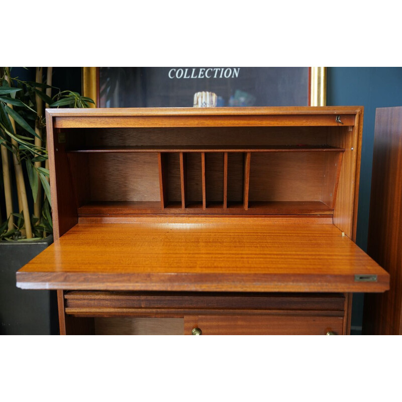 Mid century secretary in teak by Beaver & Tapley, 1960s