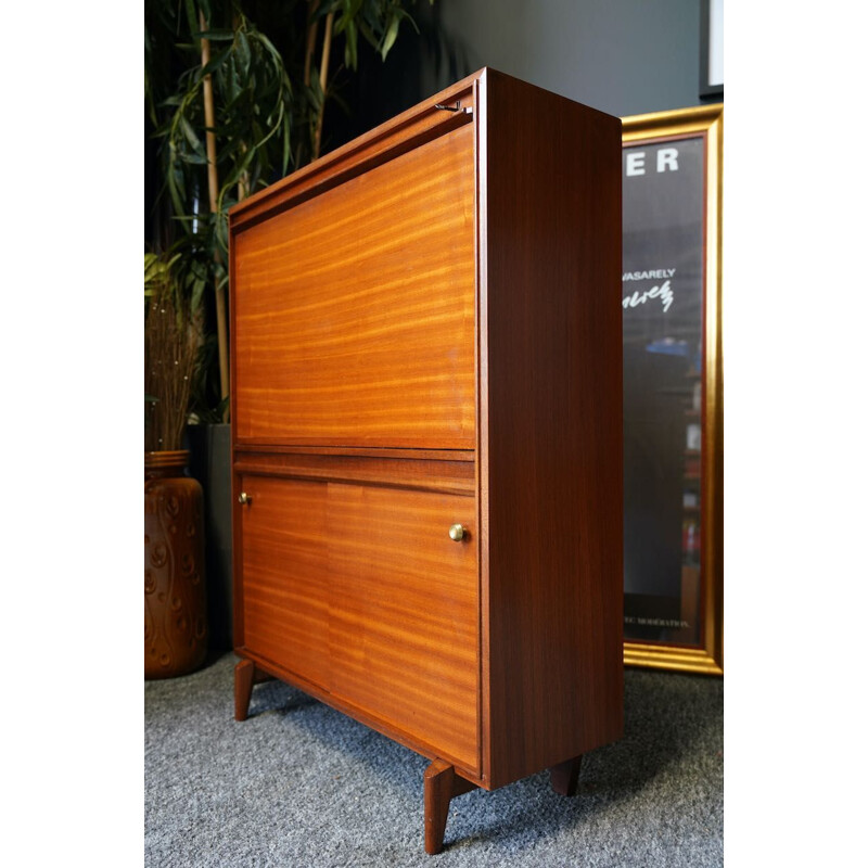 Mid century secretary in teak by Beaver & Tapley, 1960s