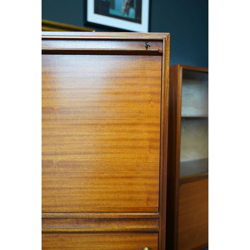 Mid century secretary in teak by Beaver & Tapley, 1960s