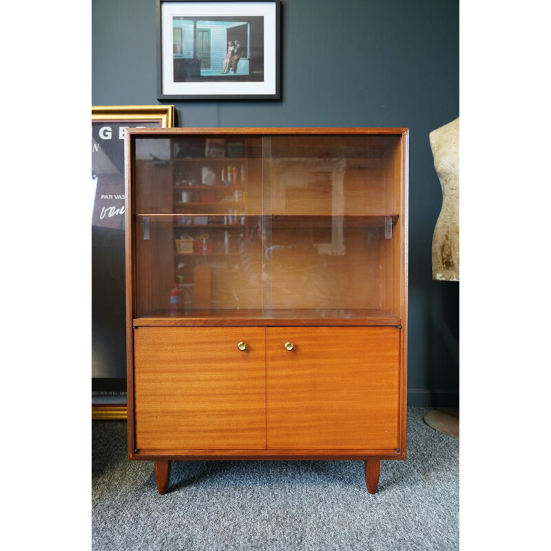 Mid century display cabinet in teak by Beaver & Tapley, 1960s