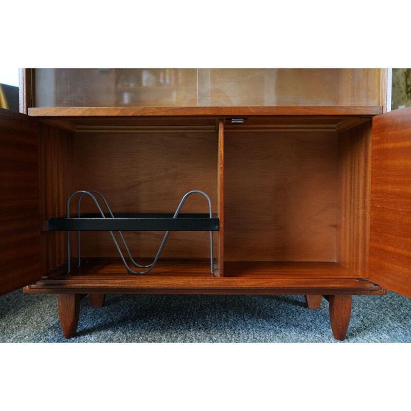 Mid century display cabinet in teak by Beaver & Tapley, 1960s