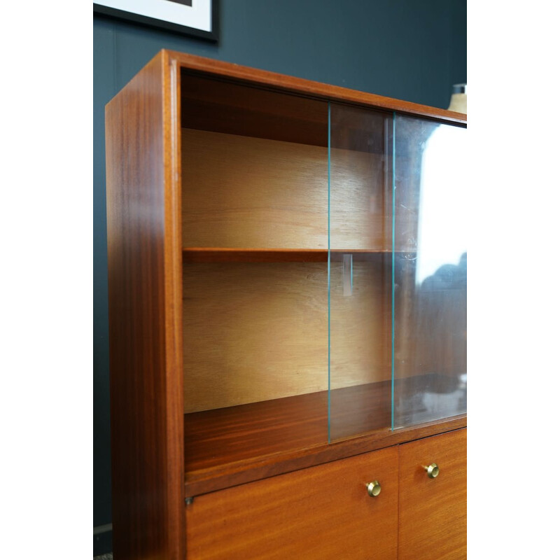 Mid century display cabinet in teak by Beaver & Tapley, 1960s