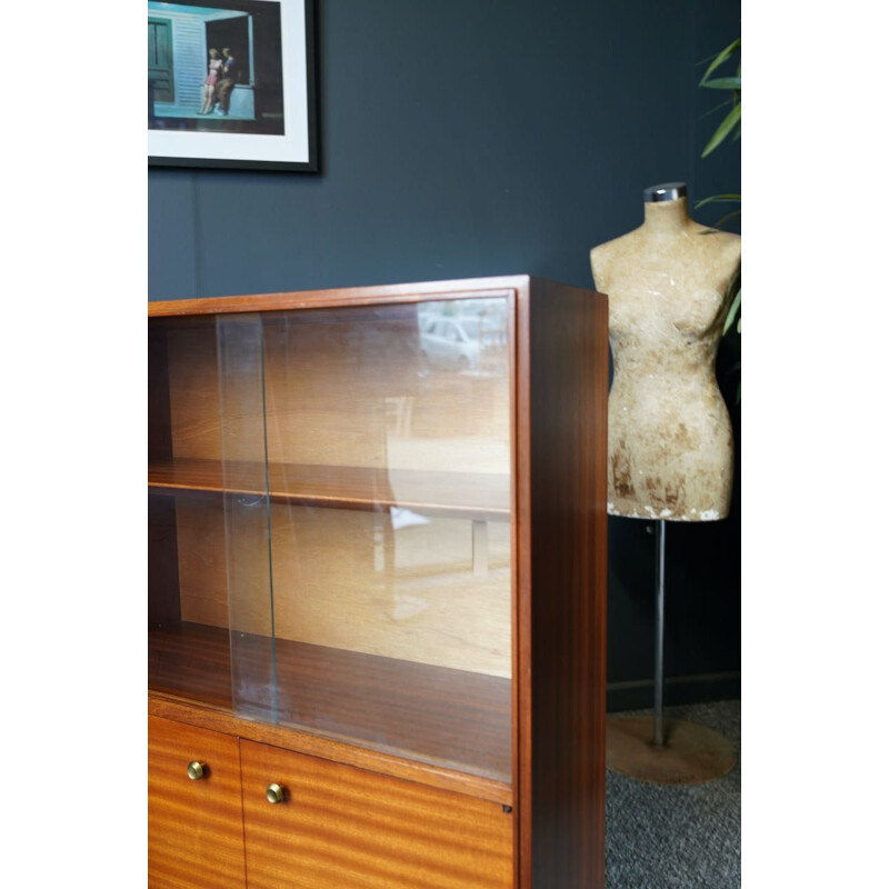 Mid century display cabinet in teak by Beaver & Tapley, 1960s