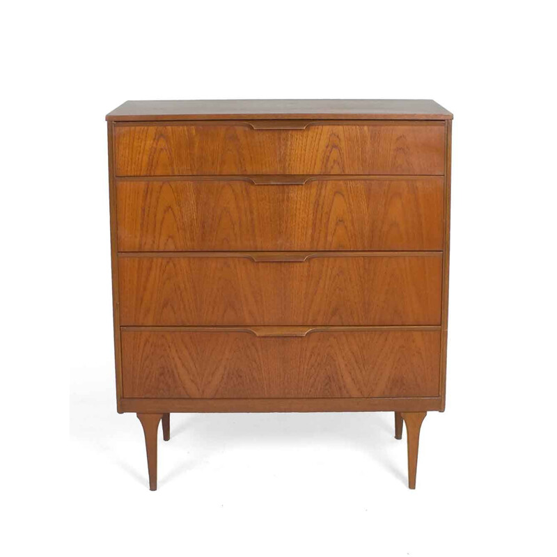 Teak vintage chest of drawers by Frank Guille for Austinsuite London, 1960s