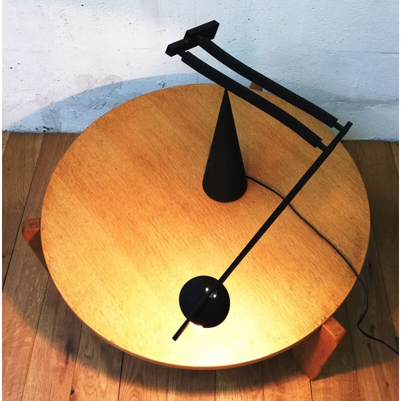 Vintage rocking table lamp by Mario Barbaglia and Marco Colombo for Italiana Luce, Italy