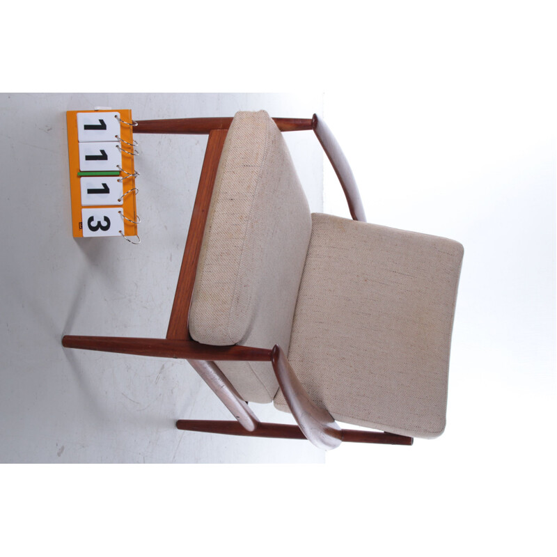 Teak vintage armchair by Greta Jalk, Denmark