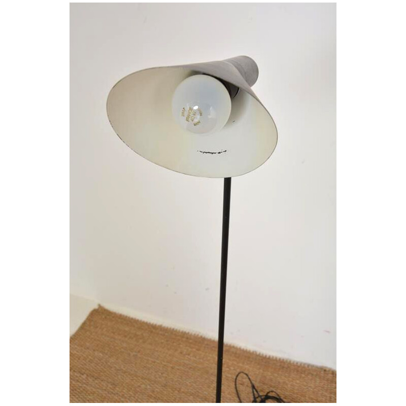 Lampada da terra vintage "AJ" di Arne Jacobsen per Poulsen, 1970