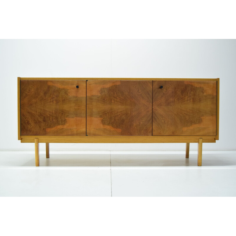 Vintage wooden sideboard by Jitona, Czechoslovakia 1960