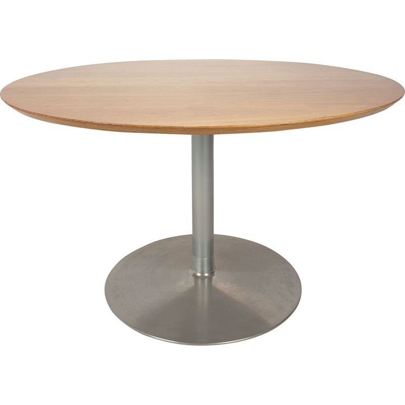 Round vintage dining table by Pierre Paulin for Artifort, 1960s