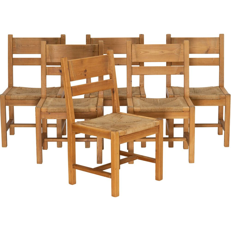 Set aus 6 Vintage-Stühlen von Tp design für Gm Møbler