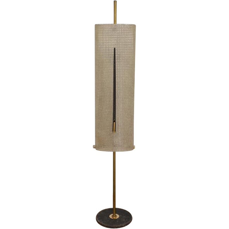 Vintage Arlus perspex floor lamp, 1950