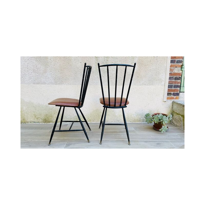 Paire de chaises scandinave vintage par Soudexvinyl