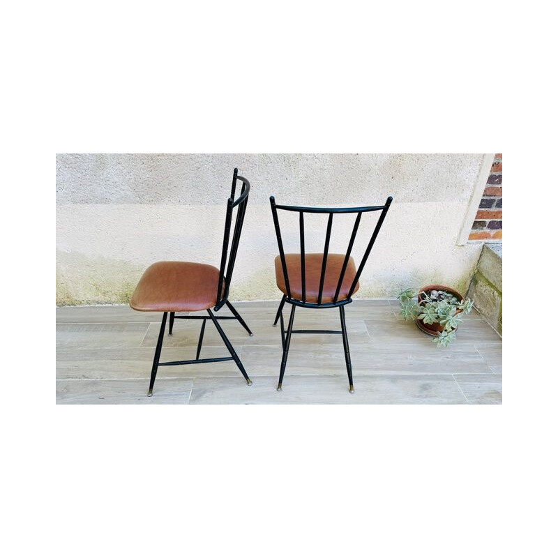 Pair of vintage scandinavian chairs by Soudexvinyl