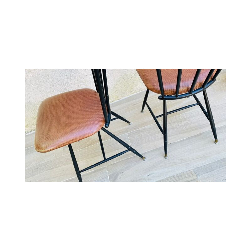 Pair of vintage scandinavian chairs by Soudexvinyl