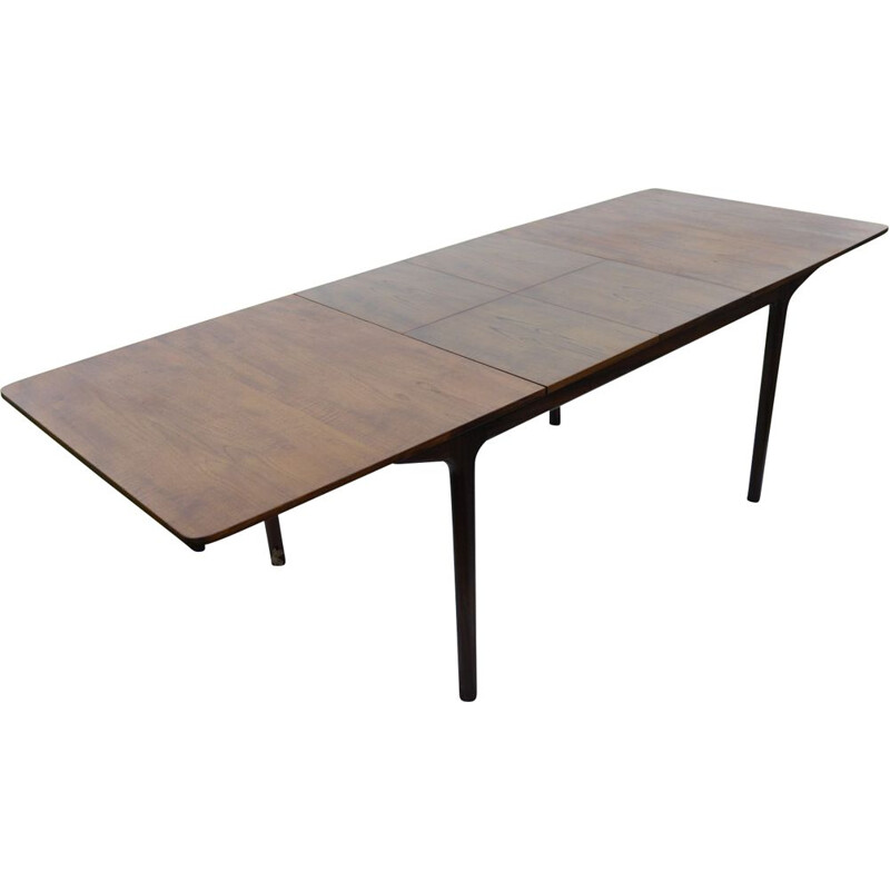 Vintage teak extending dinning table by Tom Robertson for A.H. McIntosh, Scotland 1960s