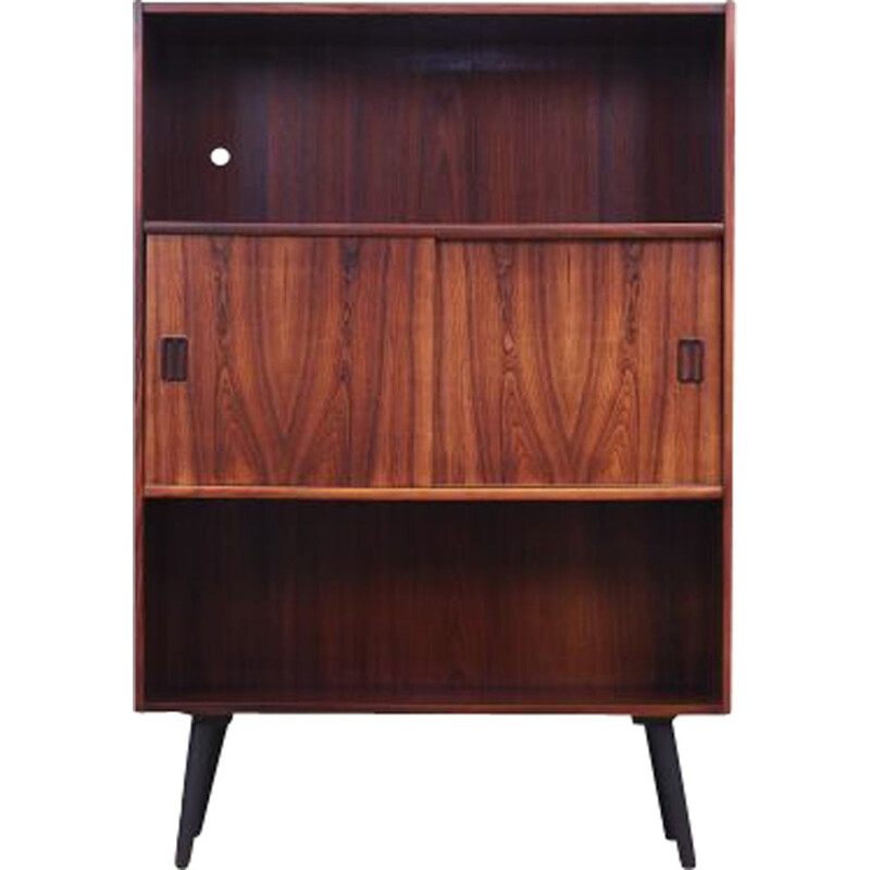 Rosewood vintage Danish bookcase by Niels J. Thorsø, 1960s