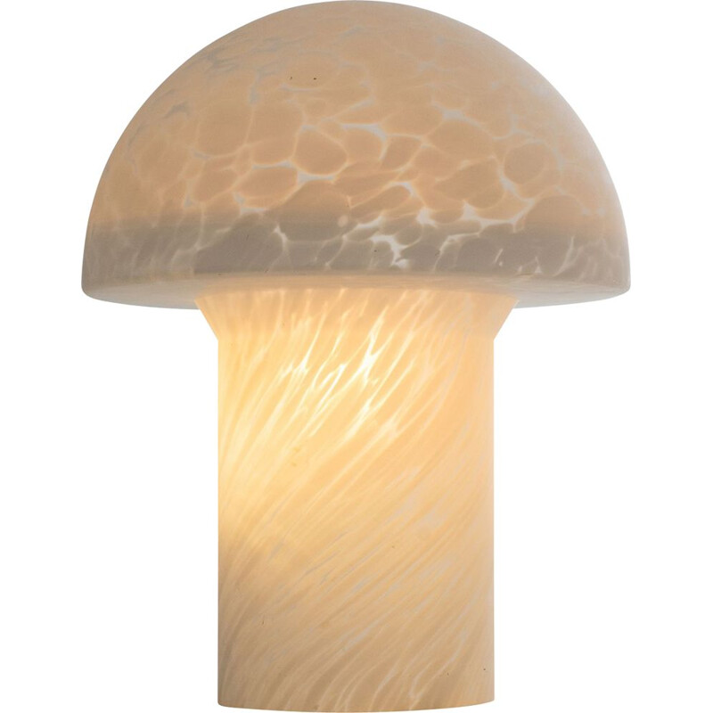 Coppia di lampade vintage a fungo Glas Eckert