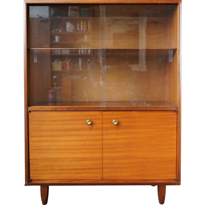 Mid century display cabinet in teak by Beaver & Tapley, 1960s