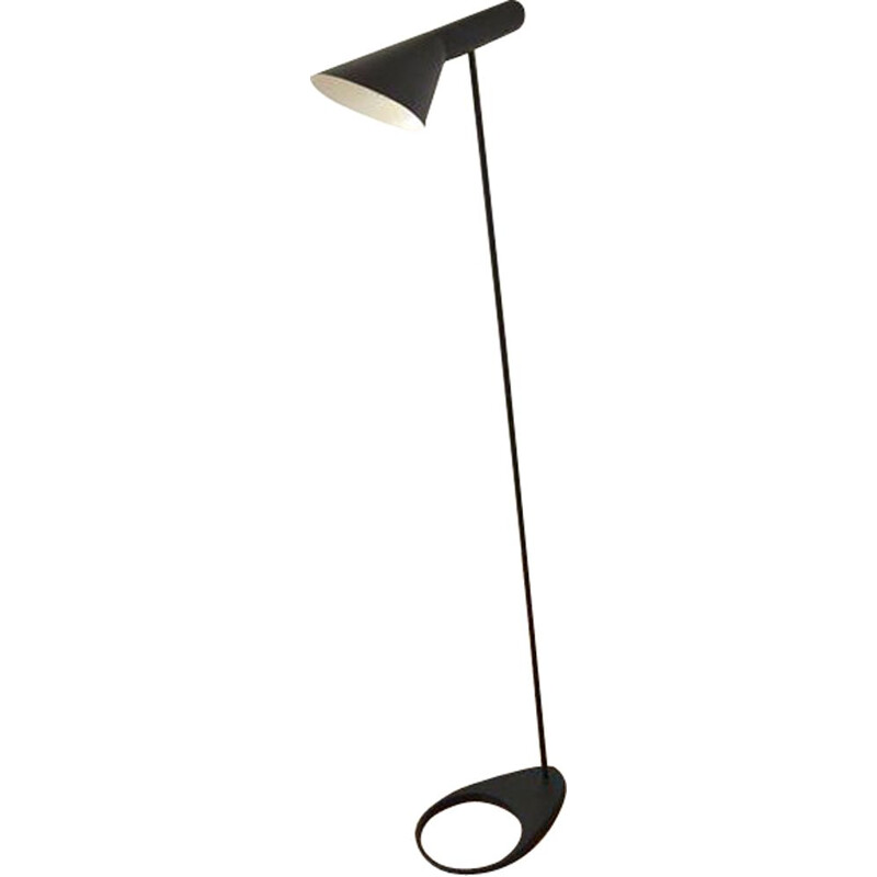 Lámpara de pie vintage "AJ" de Arne Jacobsen para Poulsen, 1970