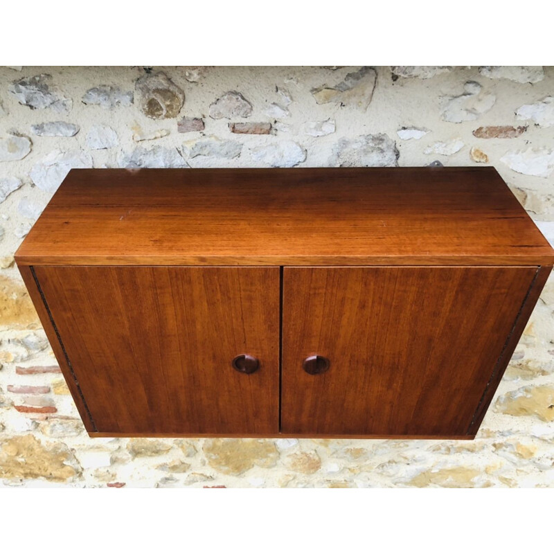 Vintage teak storage cabinet, 1960