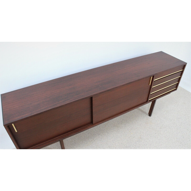 Mid century rosewood sideboard by Amma, Italy 1960s