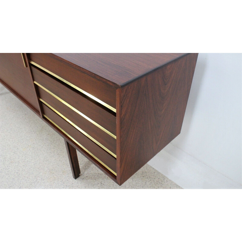 Mid century rosewood sideboard by Amma, Italy 1960s