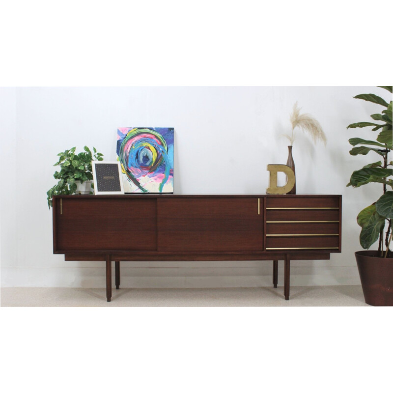Mid century rosewood sideboard by Amma, Italy 1960s