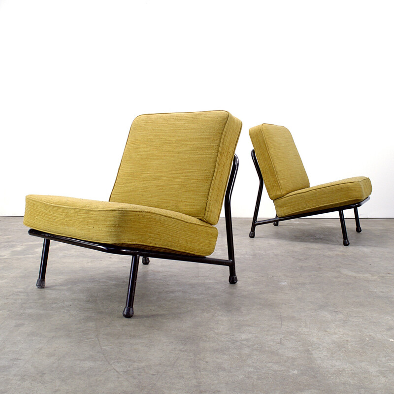 Pair of Artifort Dux armchairs, Alf SVENSSON - 1950s