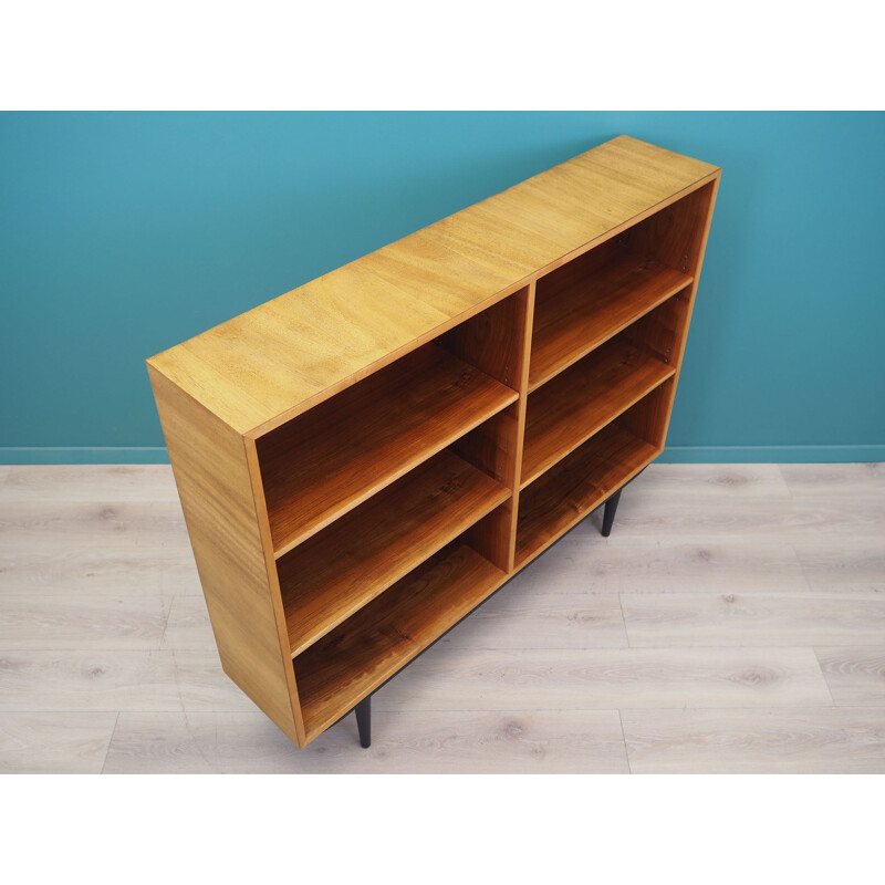 Acacia vintage bookcase, Denmark 1960s