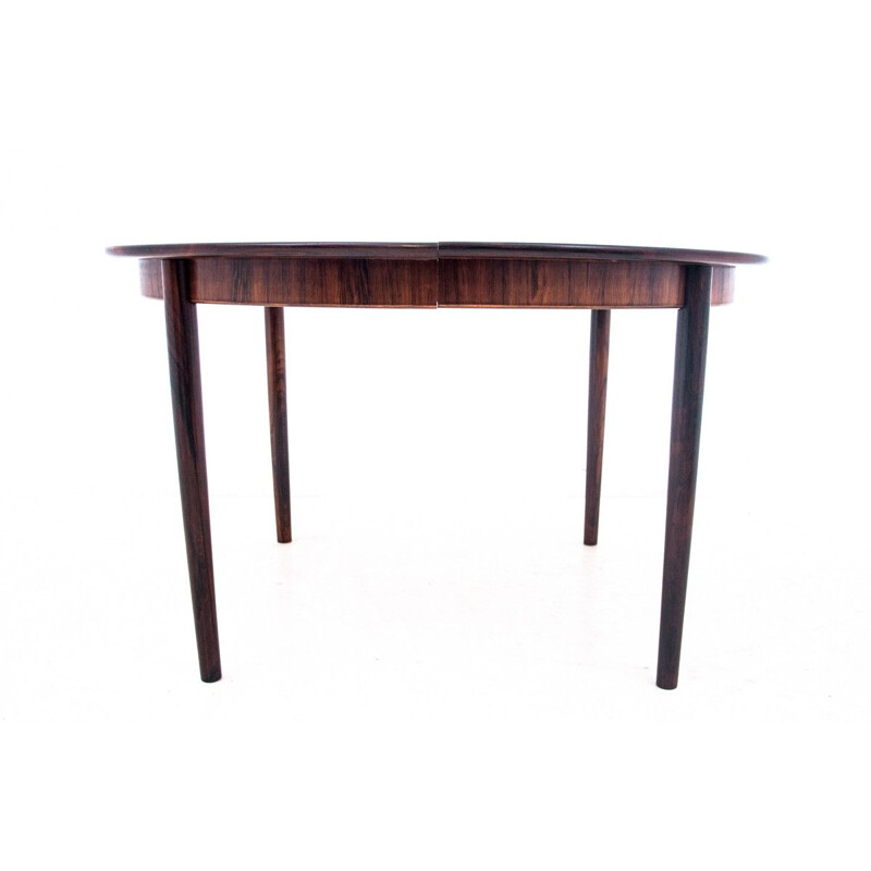 Rosewood vintage Danish dining table, 1960s