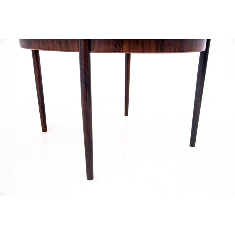 Rosewood vintage Danish dining table, 1960s