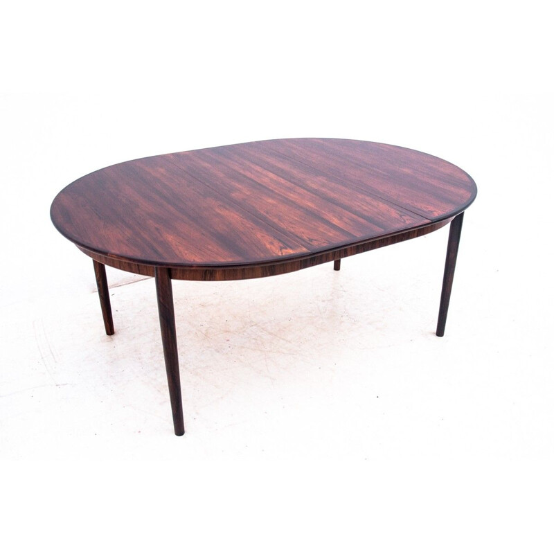 Rosewood vintage Danish dining table, 1960s