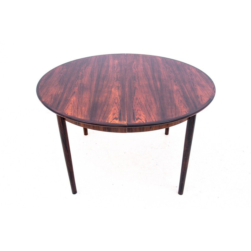 Rosewood vintage Danish dining table, 1960s