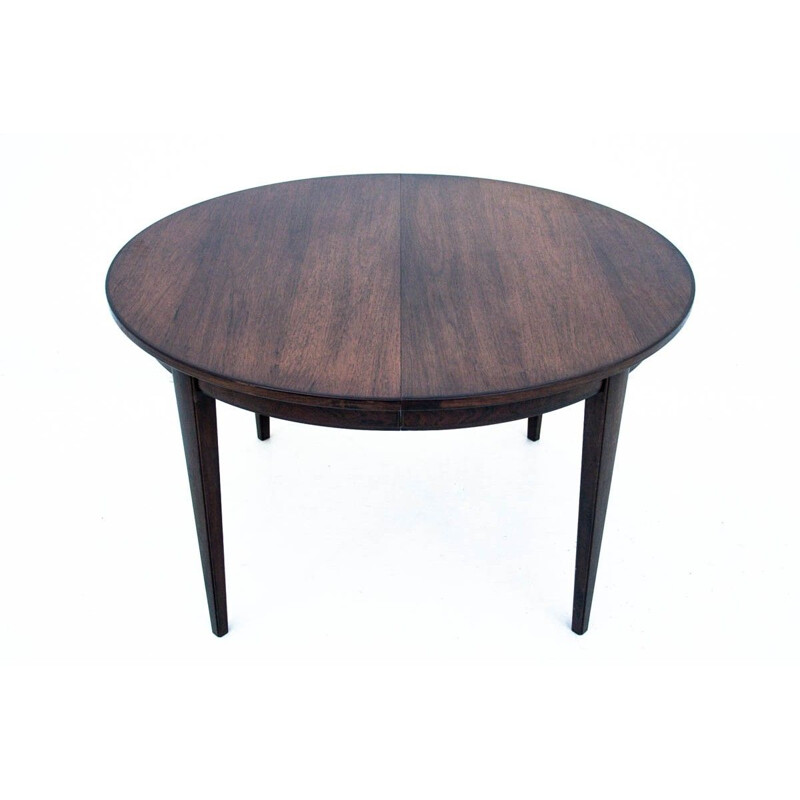 Vintage round table by Omann Jun, Denmark 1960s