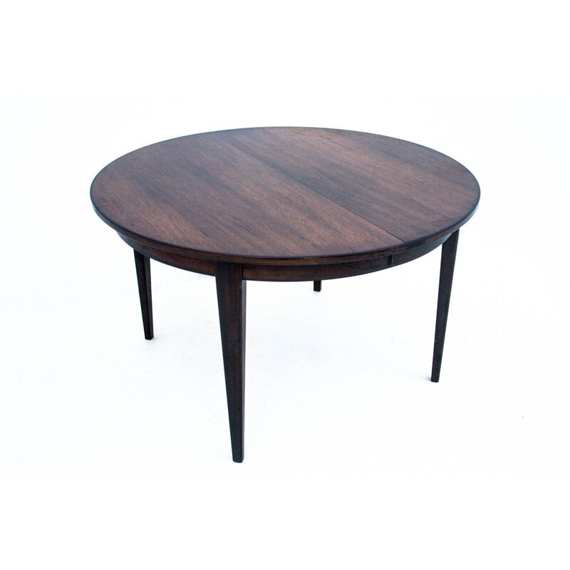 Vintage round table by Omann Jun, Denmark 1960s