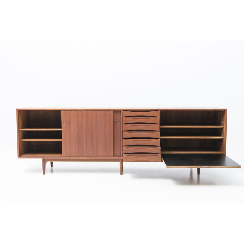 Vintage sideboard with counterweight drawers model 29A by Arne Vodder for Sibast Furniture, Denmark 1950