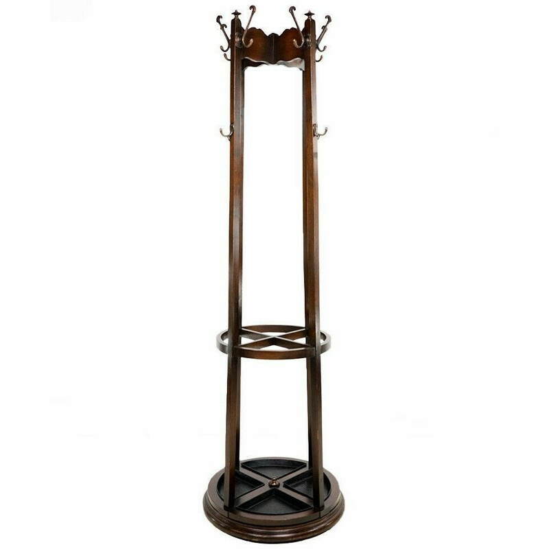 Vintage Edwardian mahogany umbrella stand, 1910